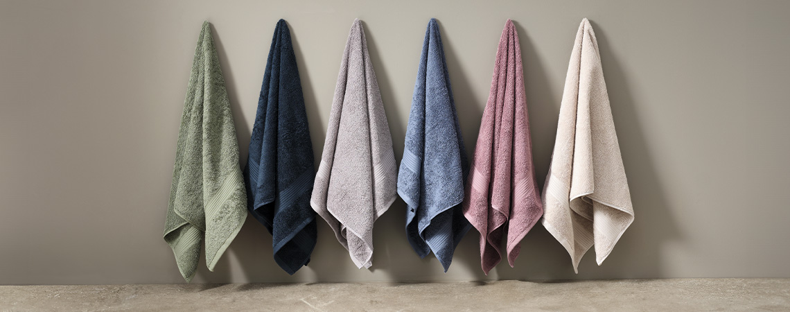 Πετσέτες μπάνιου υψηλής ποιότητας σε διάφορα χρώματα