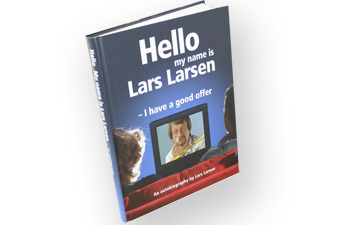 Βιβλίο της αυτοβιογραφίας του Lars Larsen, ιδρυτή της JYSK
