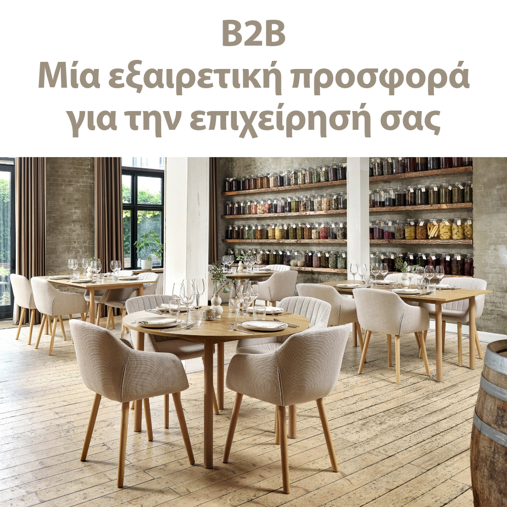 B2B - Μία εξαιρετική προσφορά για την επιχείρησή σας