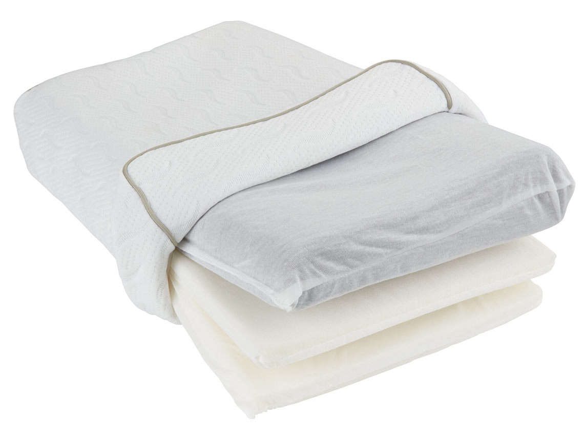 HUSNES ανατομικό μαξιλάρι Ανατομικό μαξιλάρι με ρυθμιζόμενο ύψος μέσω των αφαιρούμενων στρώσεων