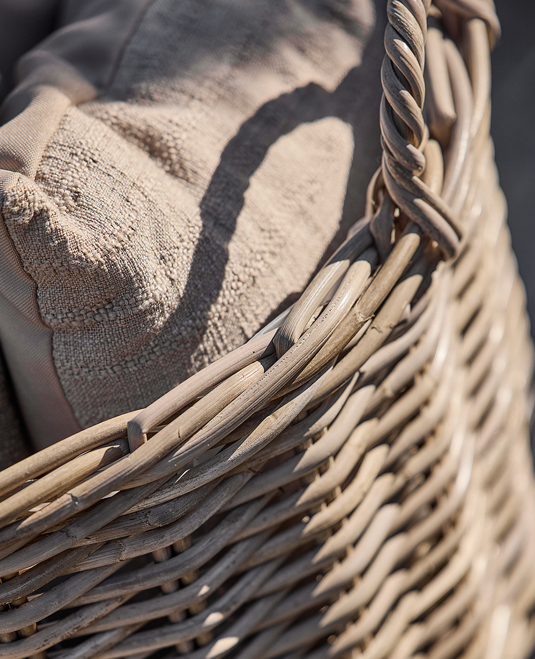 Πλεκτό καλάθι kubu για γλάστρα