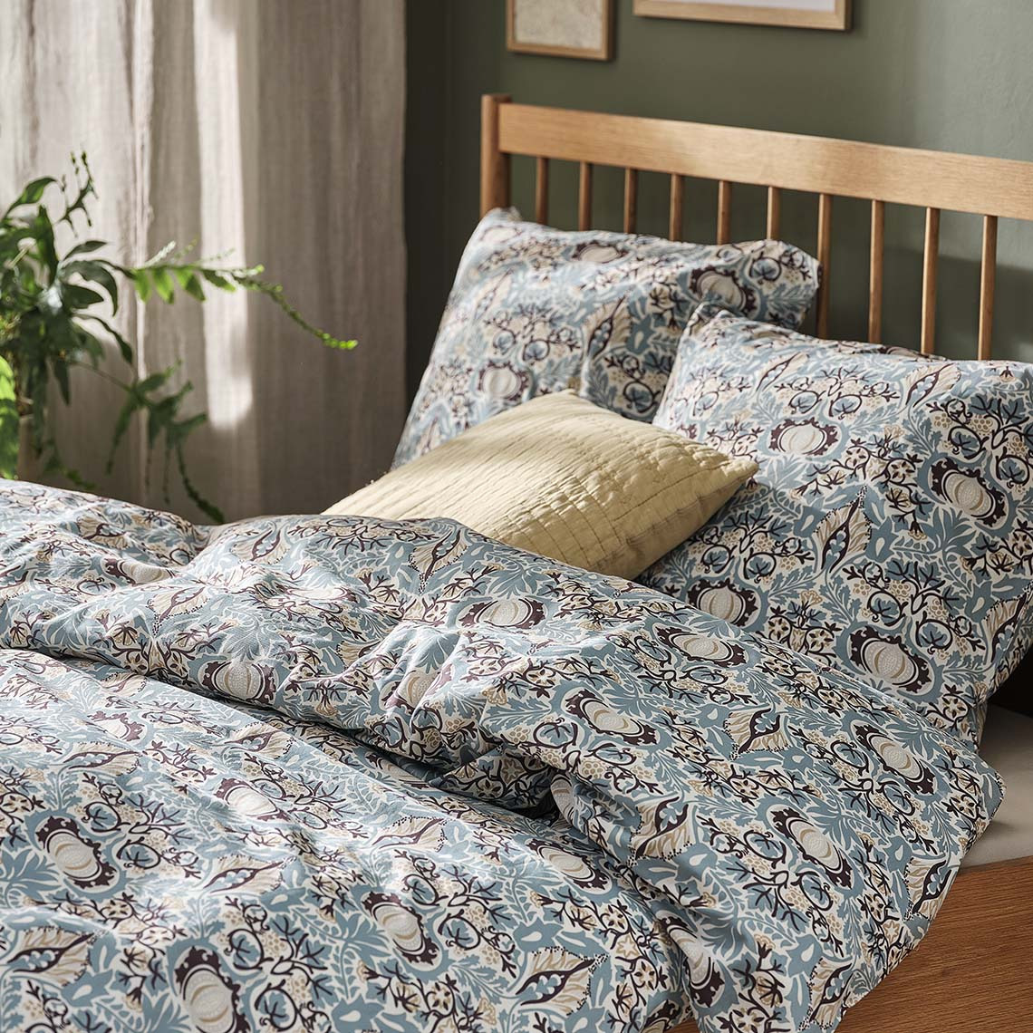 Το σετ παπλωματοθήκης LOVIS Πολύχρωμα κλινοσκεπάσματα από βαμβάκι εμπνευσμένα από την art-deco