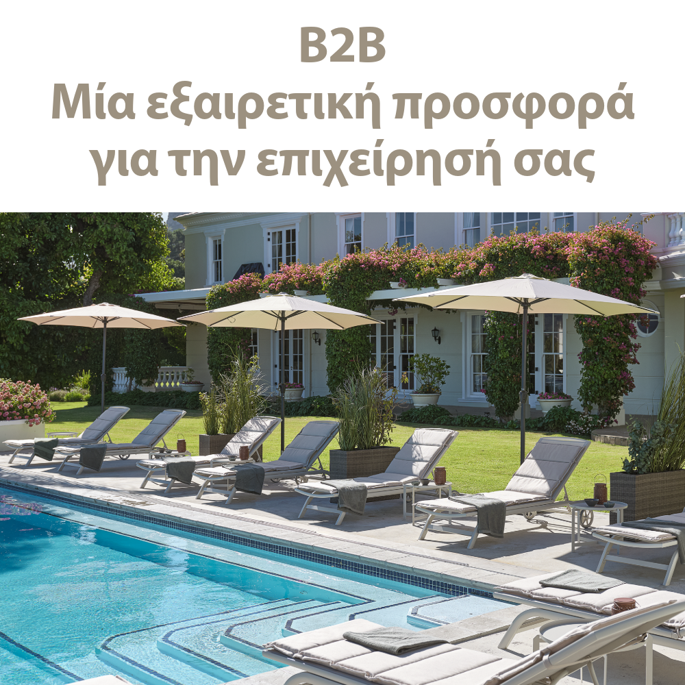B2B Μία εξαιρετική προσφορά για την επιχείρησή σας