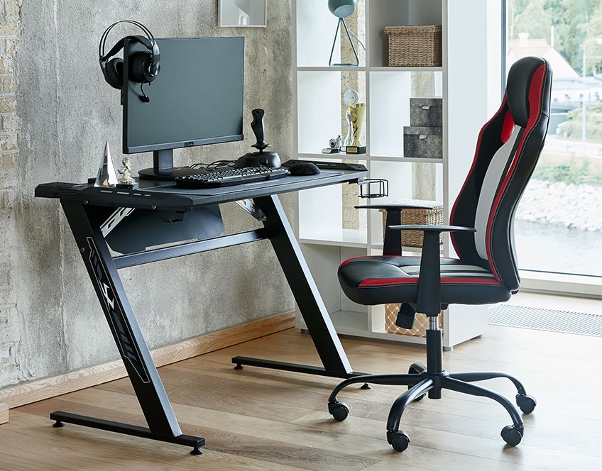 Καρέκλα gaming και gaming γραφείο για ηλεκτρονικό υπολογιστή